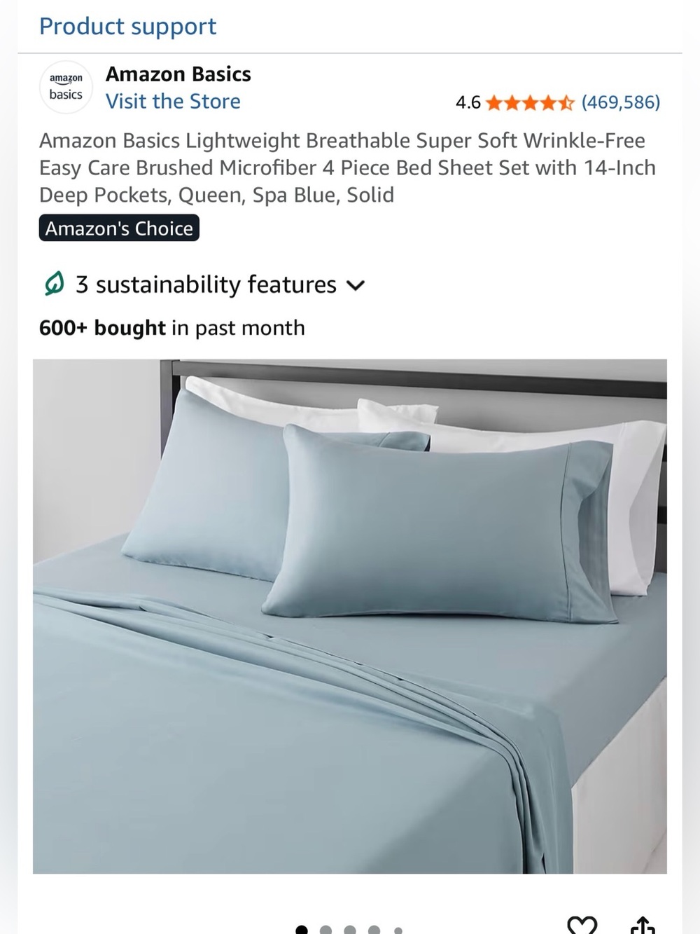 Queen Sheet Set Bundle - Target & Amazon Basics